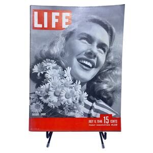 LIFE Magazine July 8 1946 Basque Shirt Fashion Jean Welch Vintage